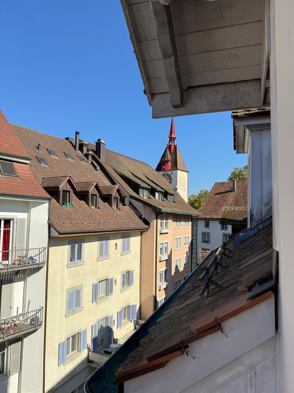 Aussicht aus dem Fenster