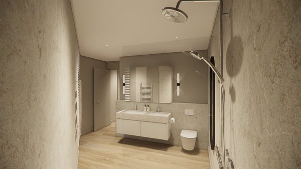 En-Suite Badezimmer