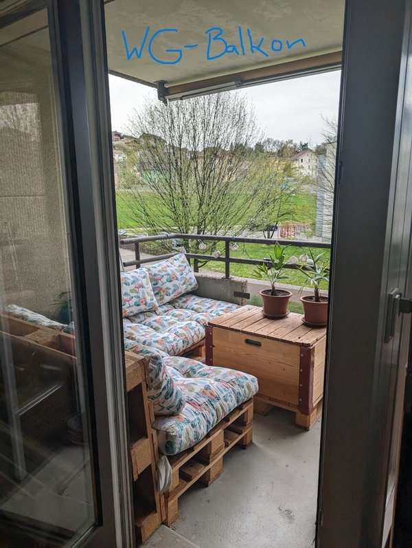 Balkon zur gemeinsamen Nutzung