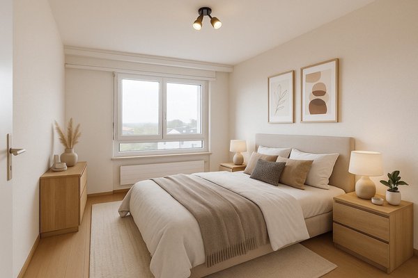 Voici à quoi pourrait ressembler l'appartement - il est loué non meublé (image type)