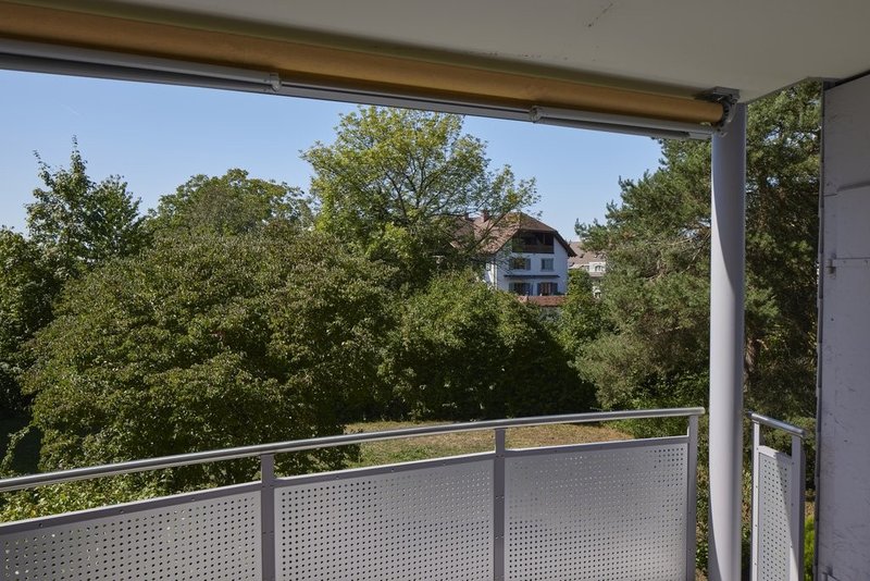 Balkon Musterwohnung