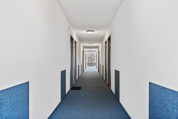 Couloir de distribution des studios