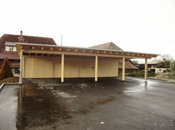 Carport mit Reduit