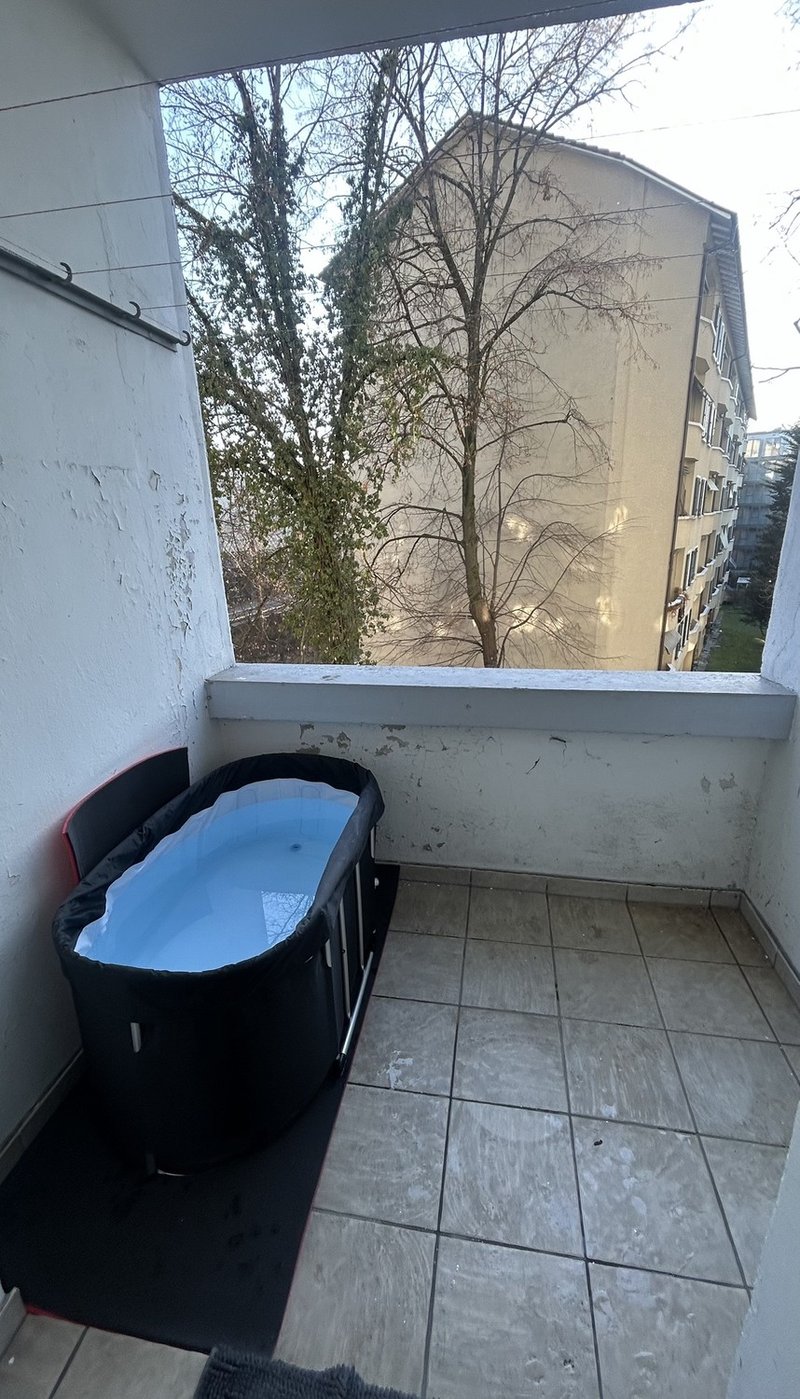 Balkon Bad m. Eisbad