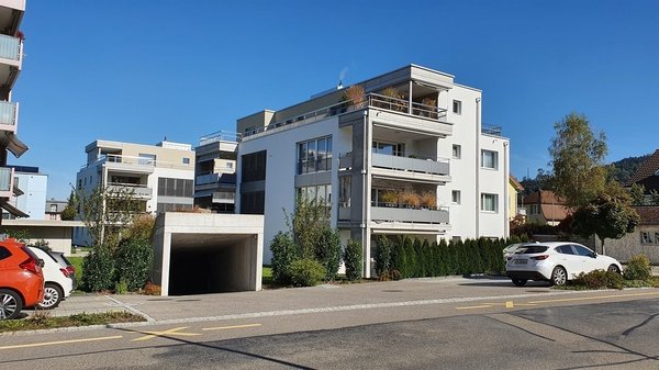 Einfahrt in Tiefgarage