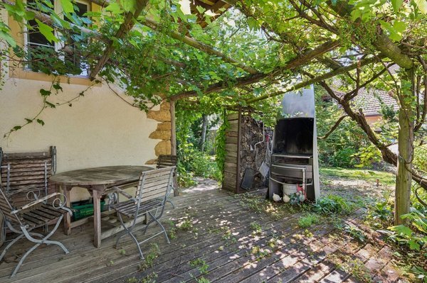 Terrasse mit Sitzplatz