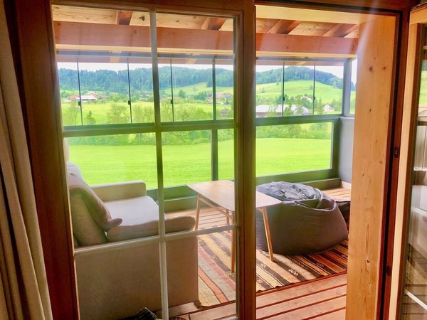 Wintergarten im Dachgeschoss.