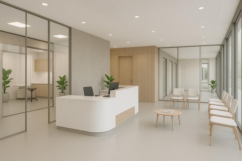 <b>Moderne & vielseitige Praxisfläche</b>