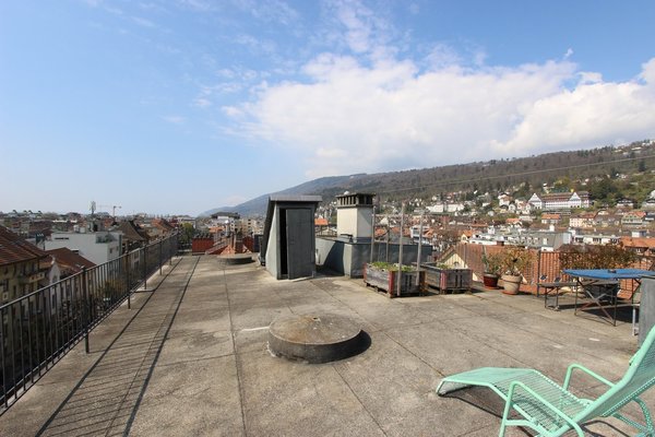 Gemeinsame Dachterrasse