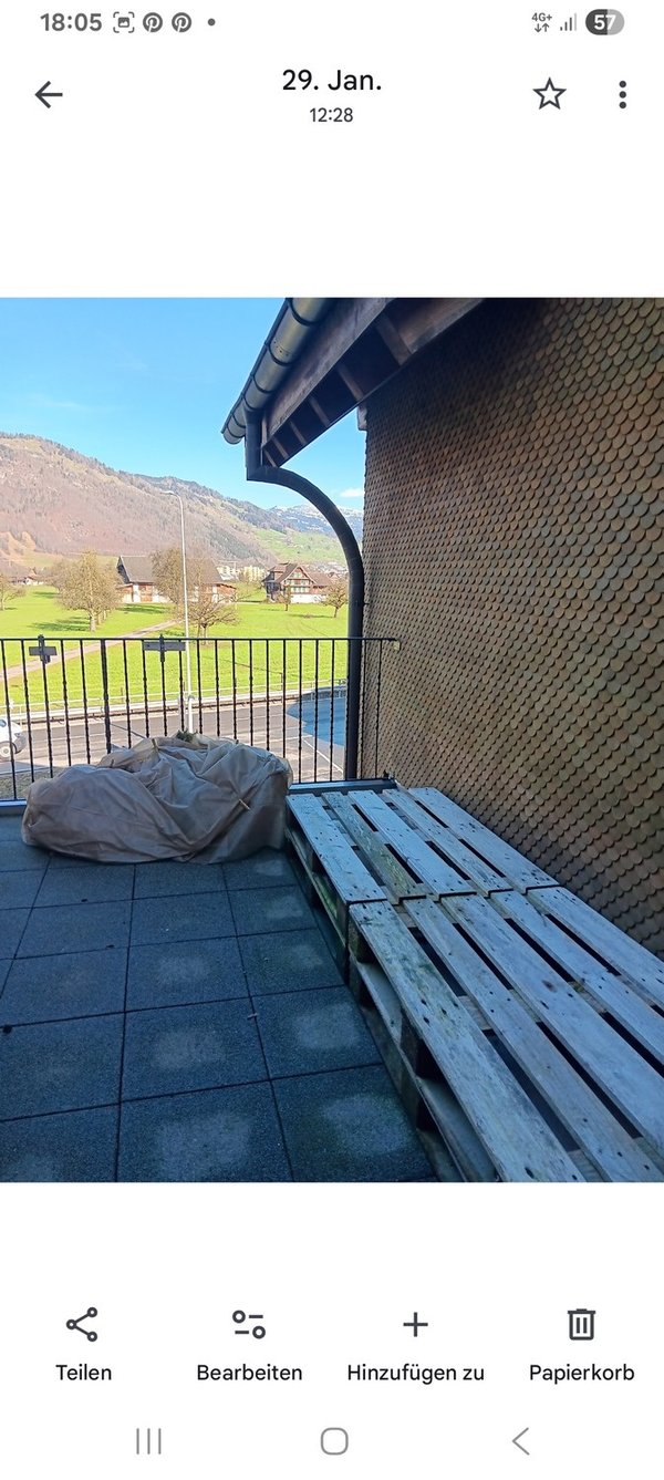 Balkon zum mitbenutzen