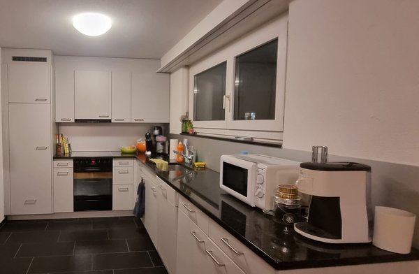 Offene Küche mit allem was man braucht