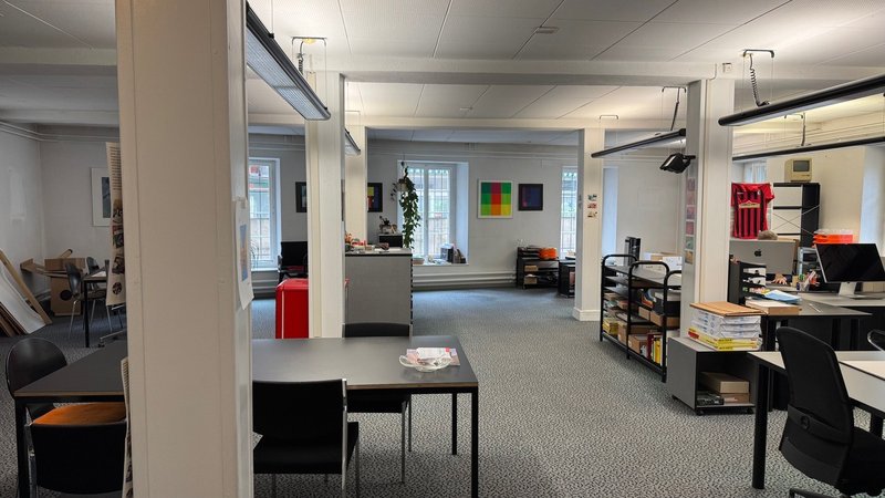 Übersicht von Eingang her