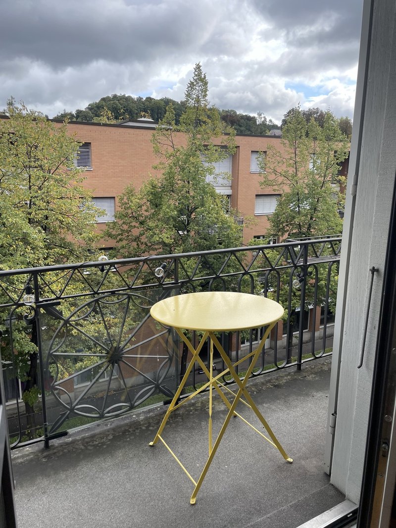 Balkon- Nordausrichtung