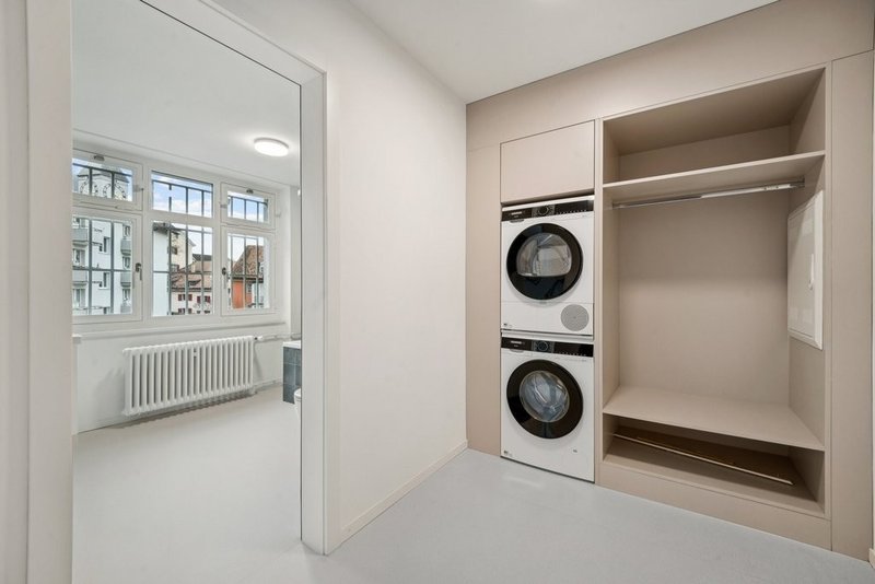 Eingangsbereich inkl. Waschturm