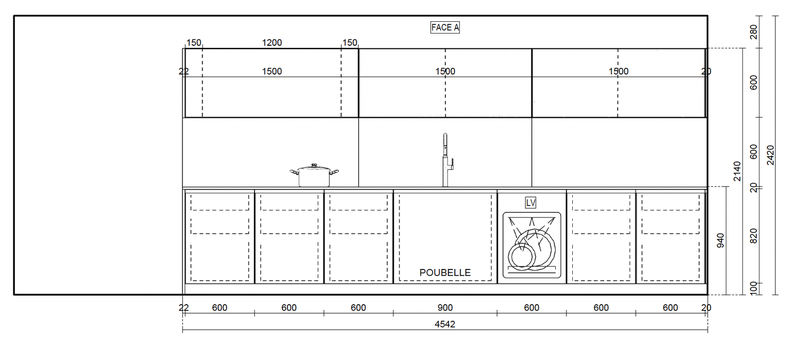 Plan de travail 4.5M