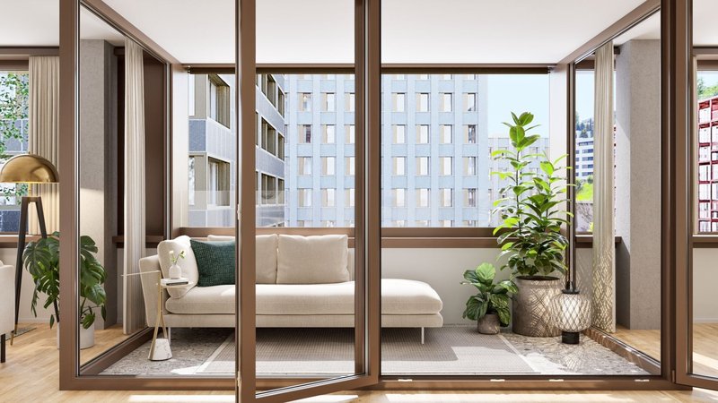 Loggia - Referenzbild