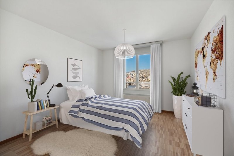 Exemple de chambre à coucher