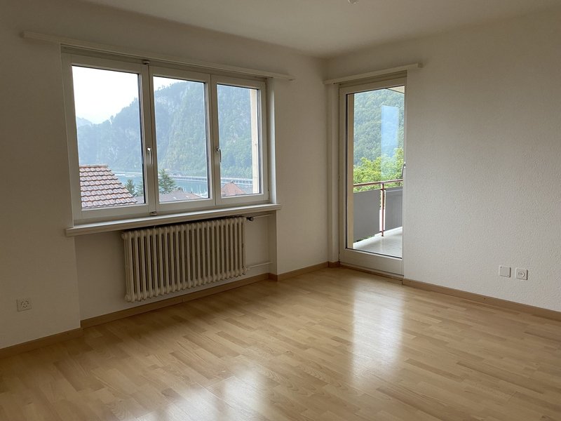 Schlafzimmer + Balkon