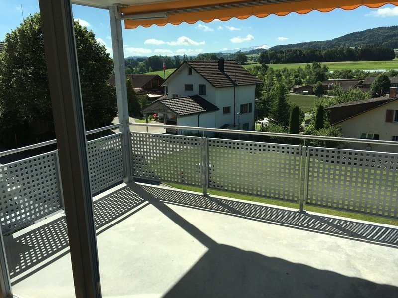 Balkon mit Aussicht