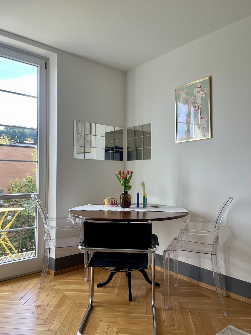 Wohnzimmer- Essbereich