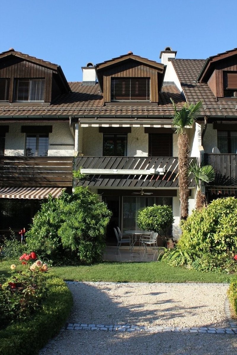 Hausansicht vom Garten