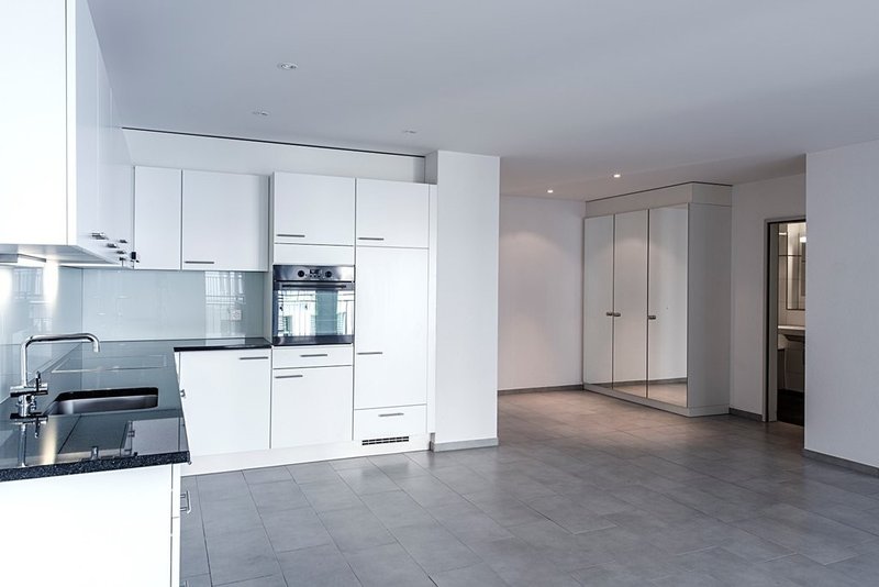 Sicht Richtung Eingang