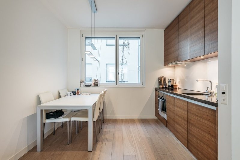 Küche und Essbereich