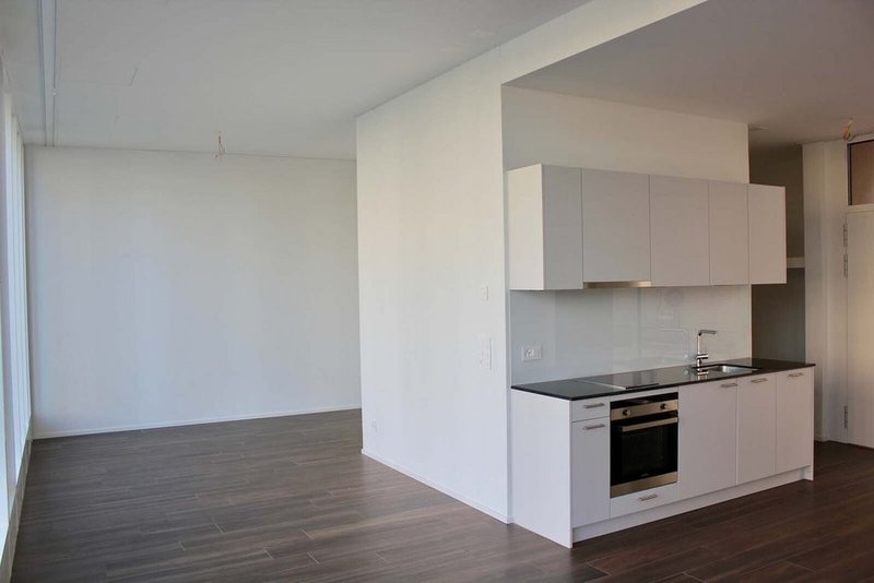 Küche und Wohnbereich