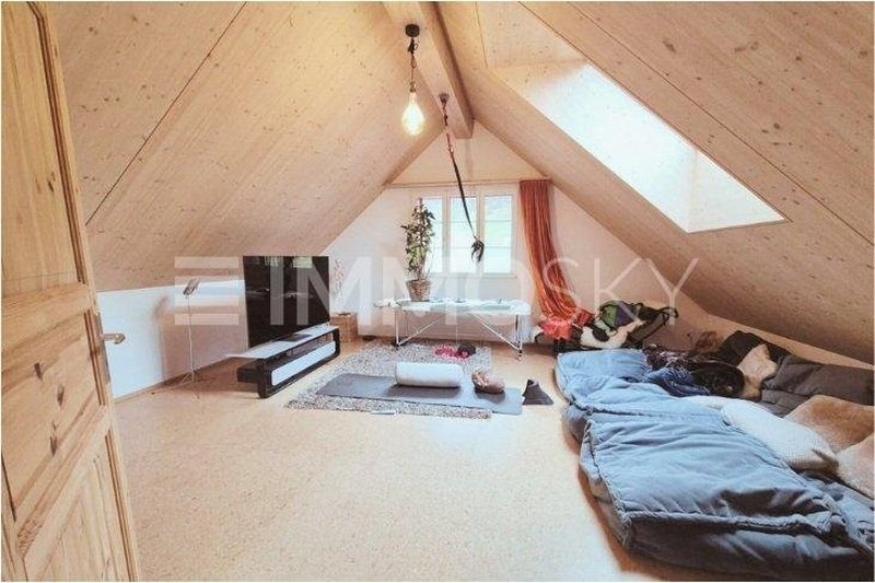 Grosszügiges Dachzimmer