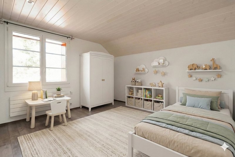 Zimmer (Möbel visualisiert)