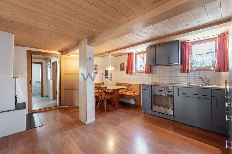 Offene Küche mit Gemütlichkeit