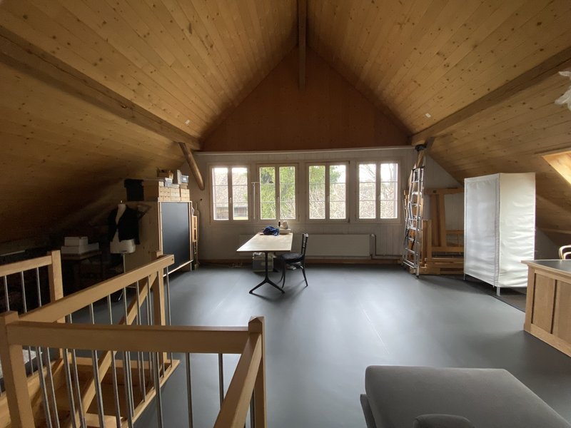 Dachgeschoss Fenster nach Norden