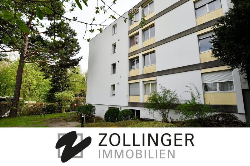 Liegenschaft mit Banner