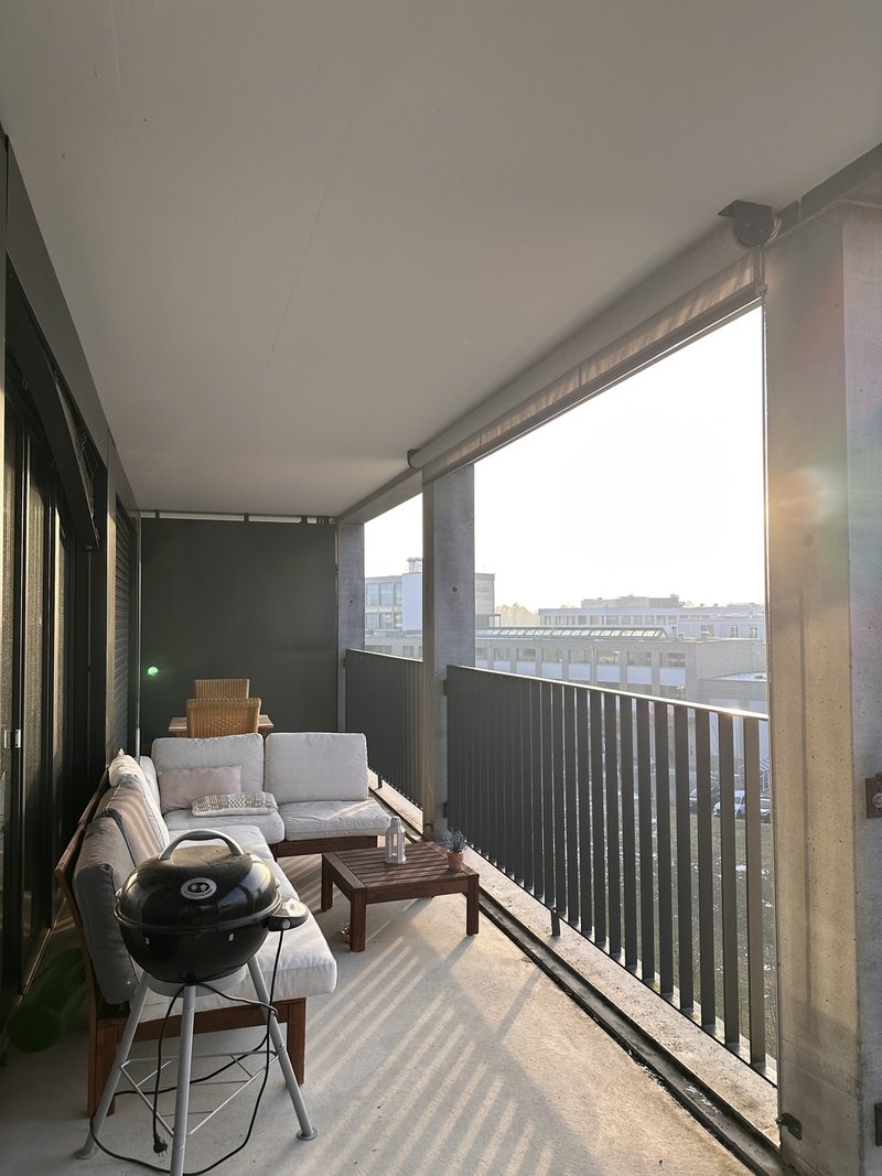 Lounge-Ecke Balkon