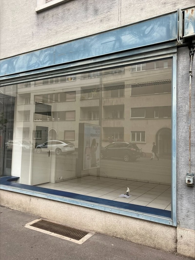 Aussenansicht Schaufenster