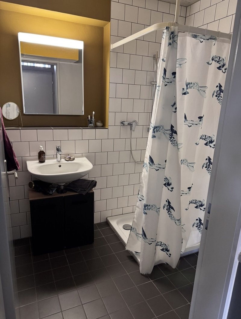 Dieses Bad teilst du mit Marina