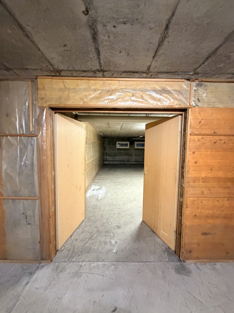 Zugang zum Lagerraum