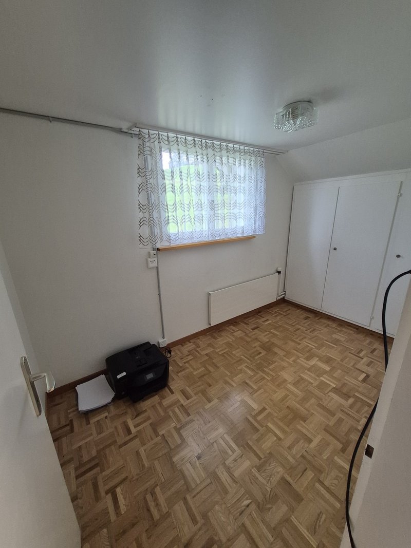 Büro mit Einbauschrank