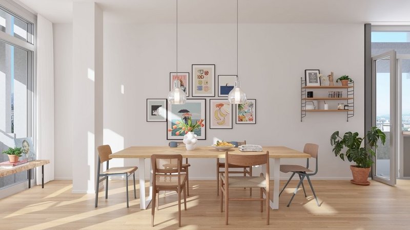 Esszimmer - Rendering