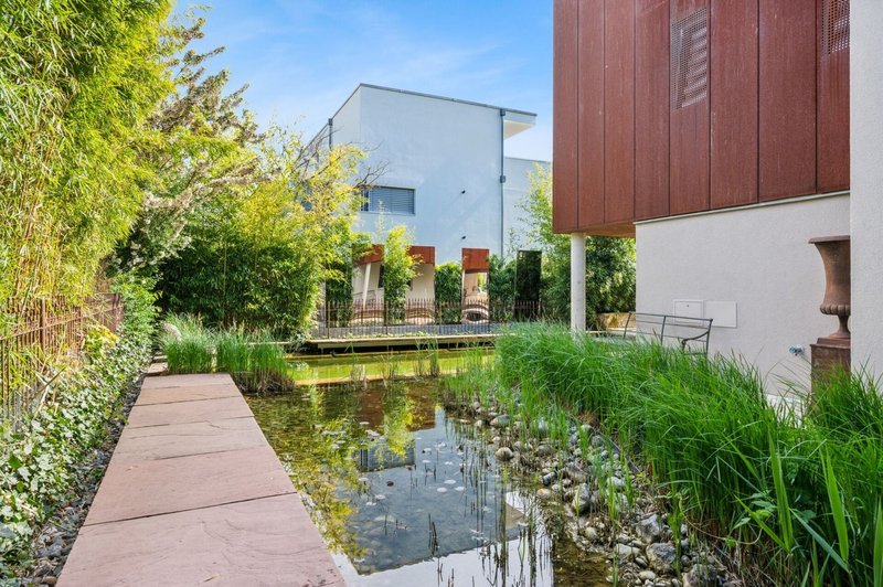 Aussenbereich mit Schwimmteich