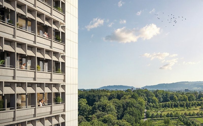 Visualisierung Gebäude