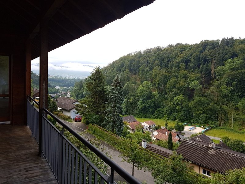 Balkon mit traumhafter Aussicht