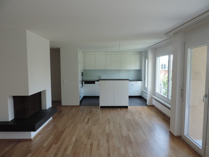 Küche und Essbereich