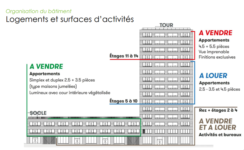 Organisation du bâtiment