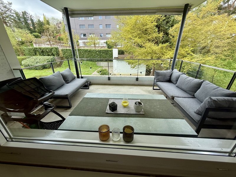 Balcony & Shared Garden