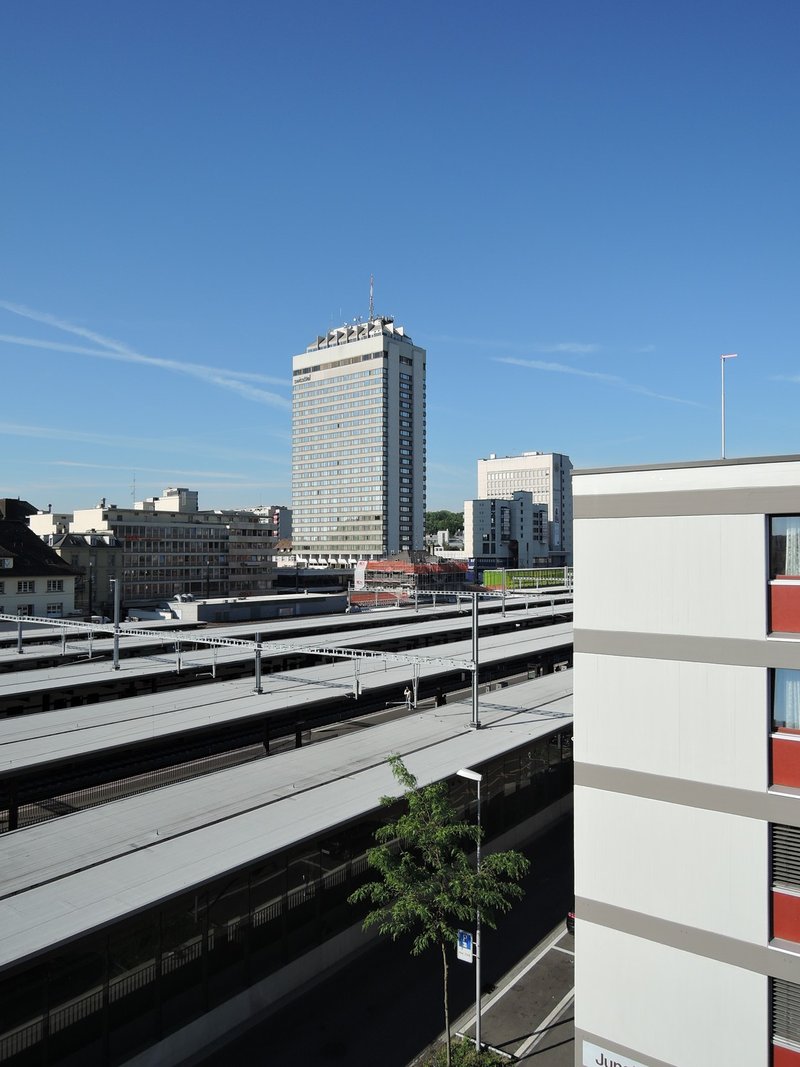Aussicht Bahnhof Oerlikon
