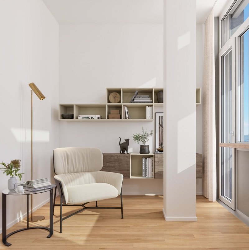 Wohnzimmer - Rendering