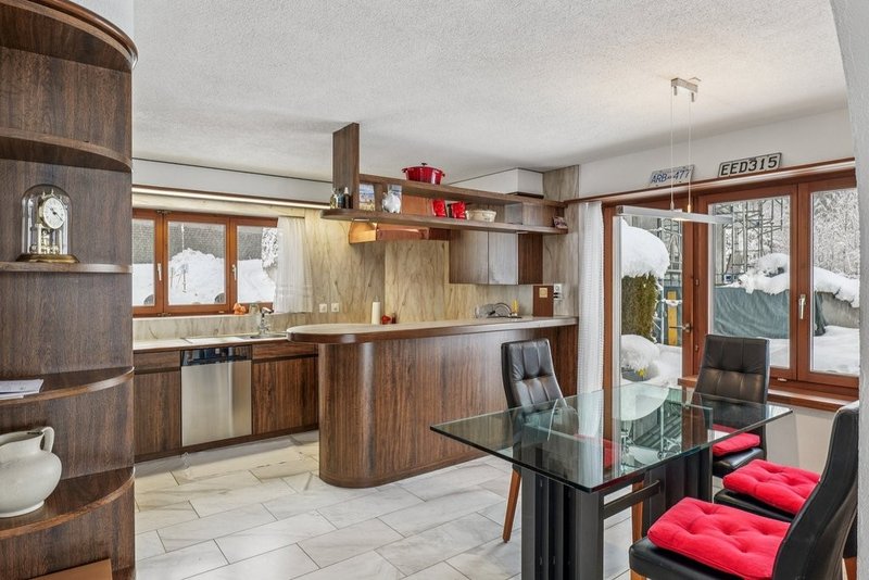 Küche- und Esszimmer