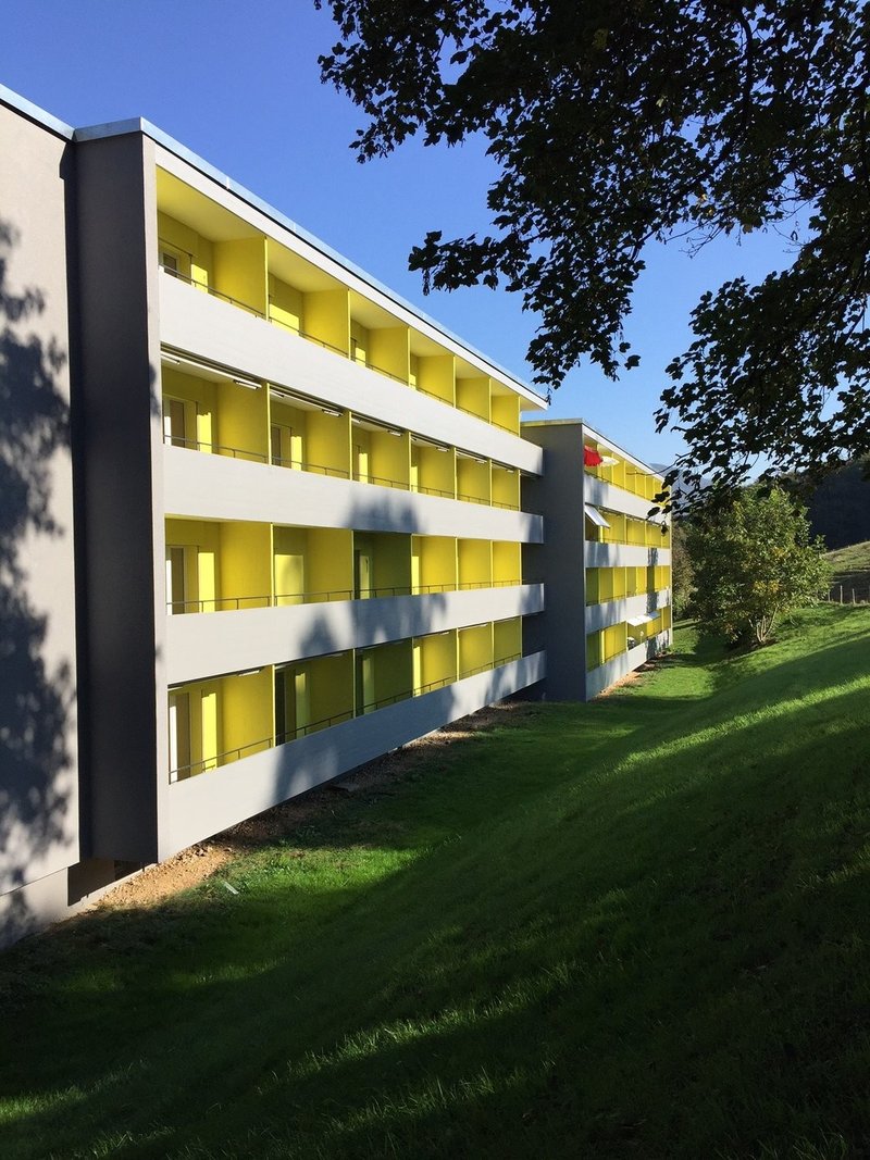 immeuble face balcon