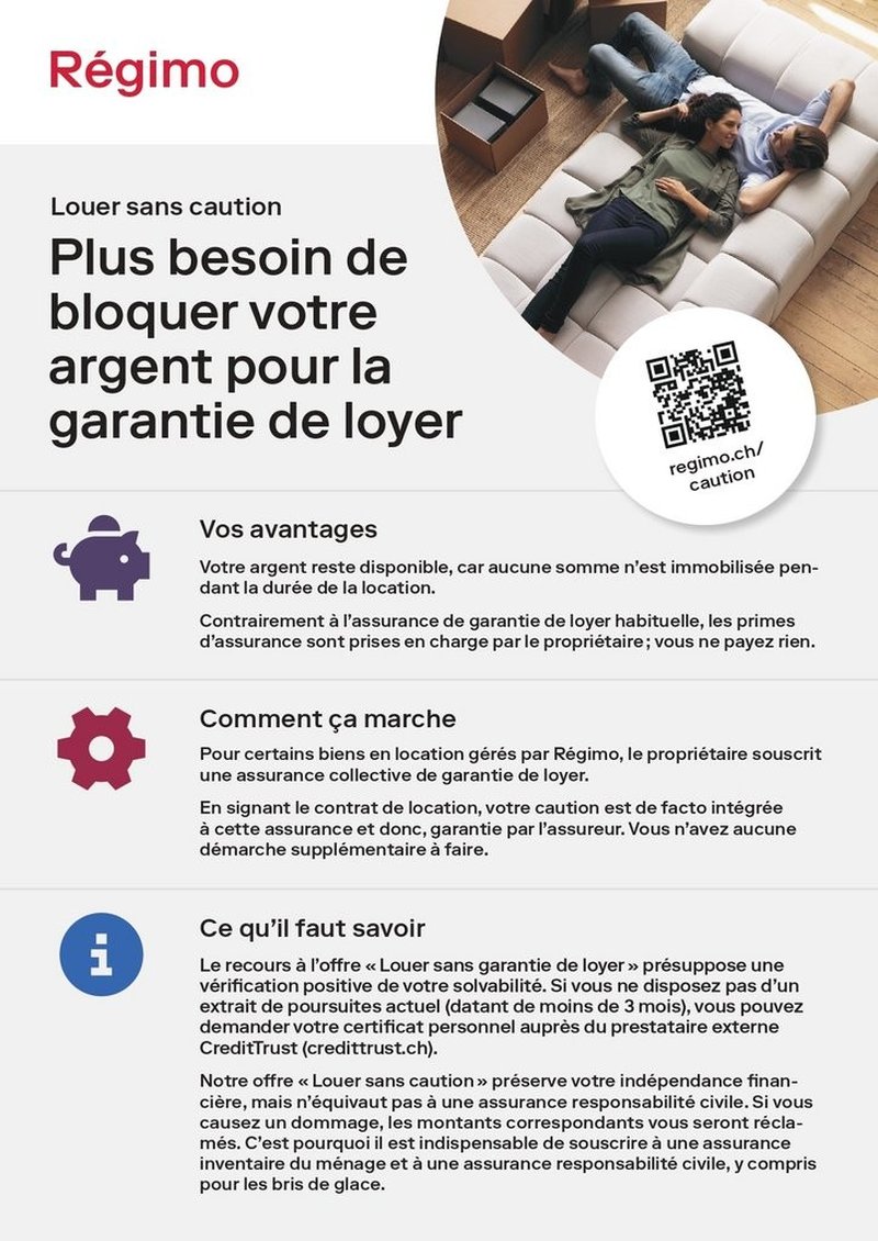 Location sans garantie